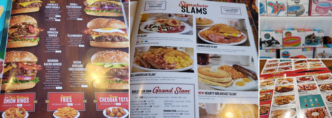 Denny's Menu