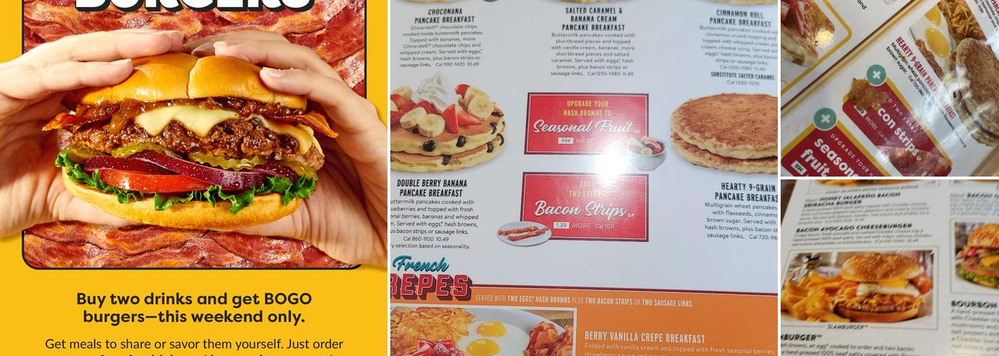 Denny's Menu