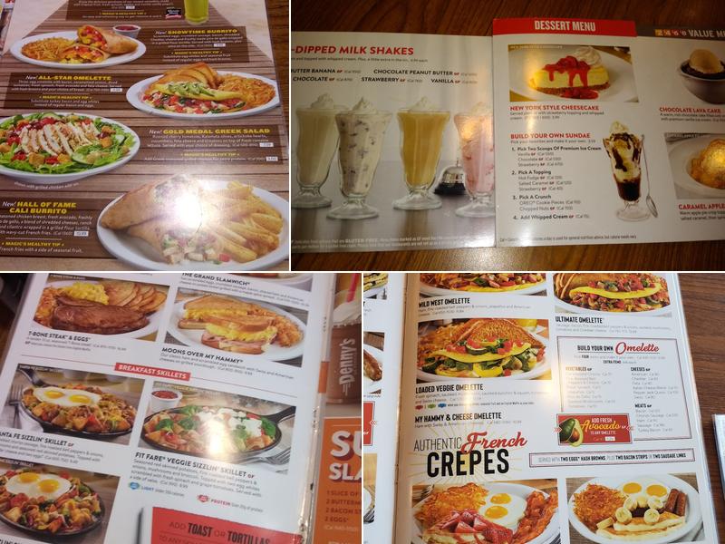 Denny's Menu