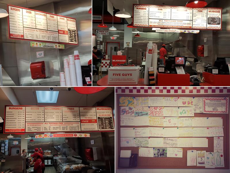 Five Guys Menu