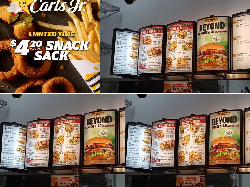 Carl’s Jr. Menu