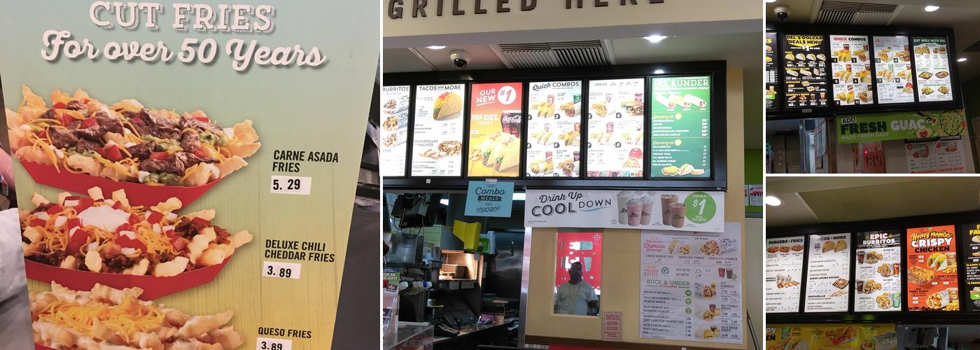 Del Taco Menu