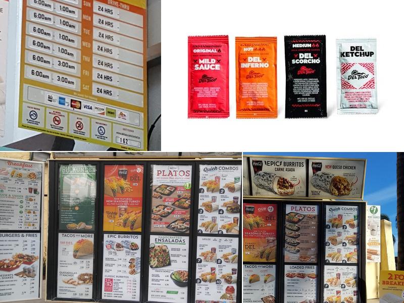 Del Taco Menu
