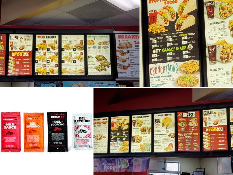 Del Taco Menu