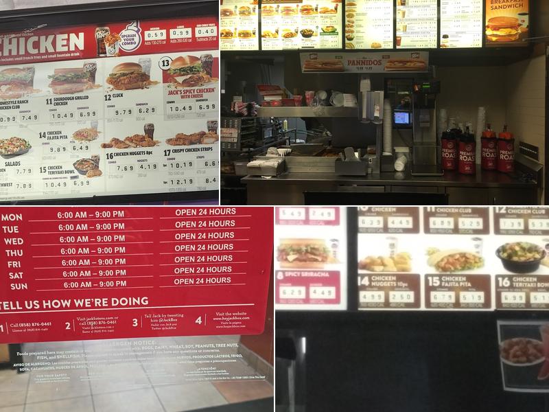 Jack In The Box Menu