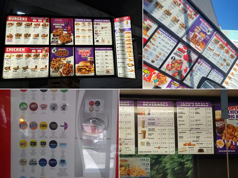 Jack In The Box Menu