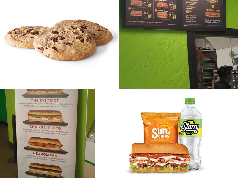 Subway Menu