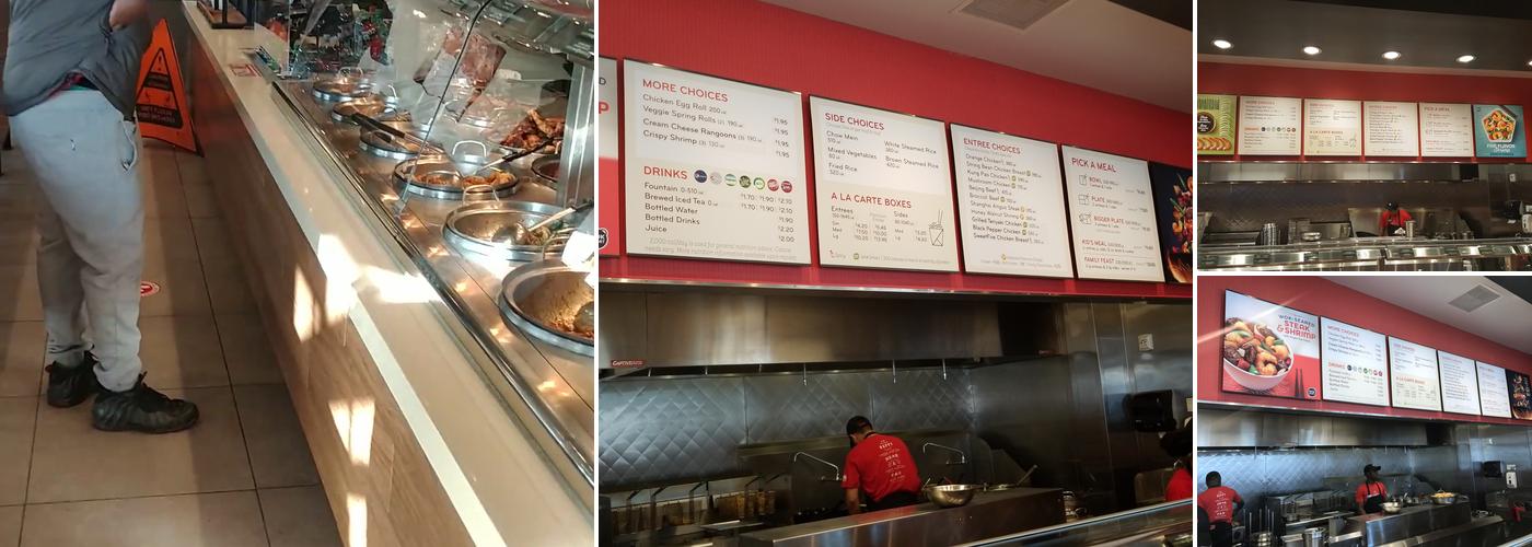 Panda Express Menu