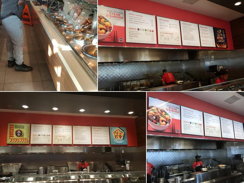 Panda Express Menu