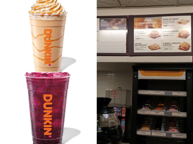 Dunkin' Menu