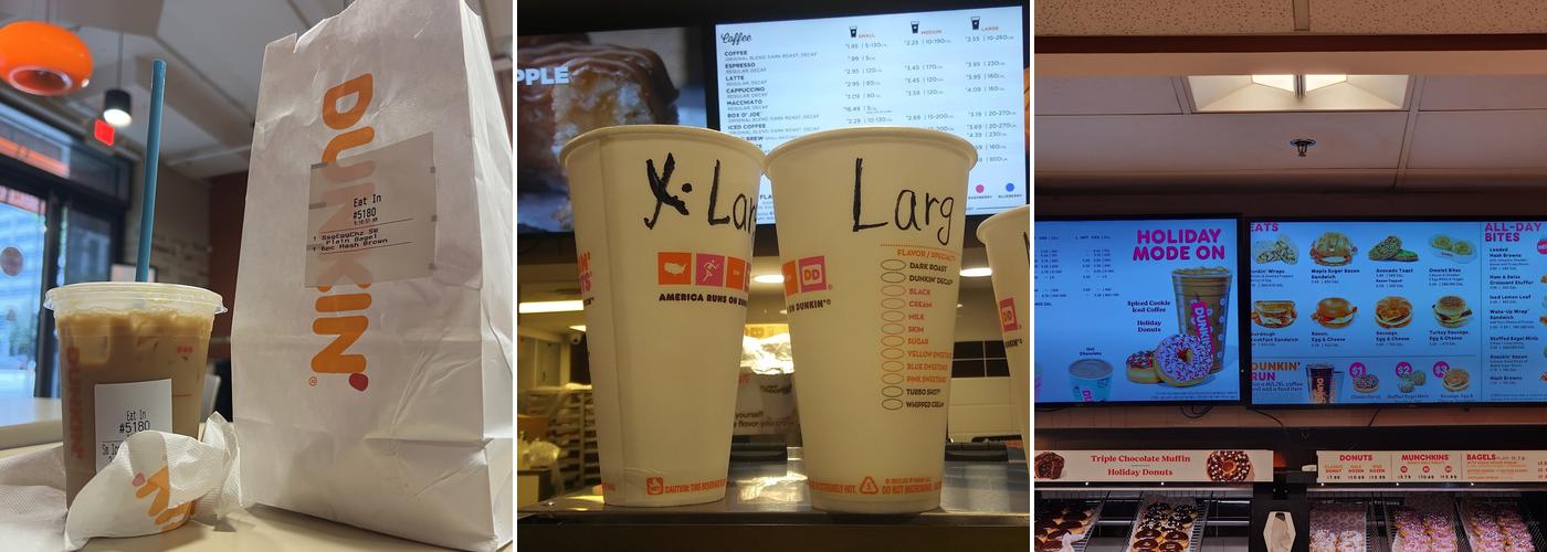 Dunkin' Menu