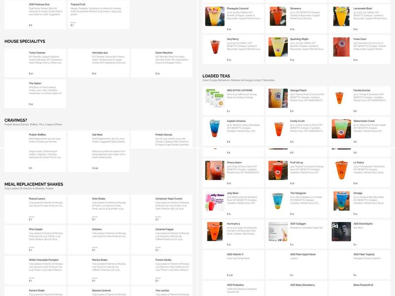 Herbalife Liv n Fit Menu