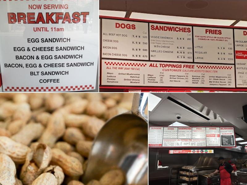 Five Guys Menu