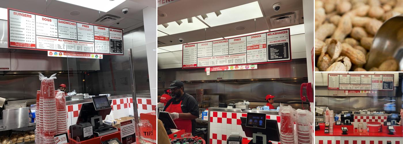 Five Guys Menu