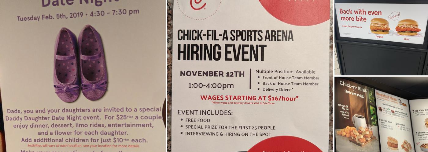 Chick-fil-A Menu