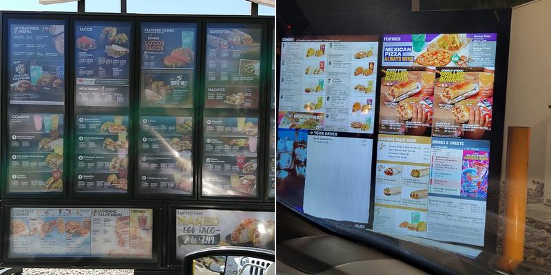 Taco Bell Menu