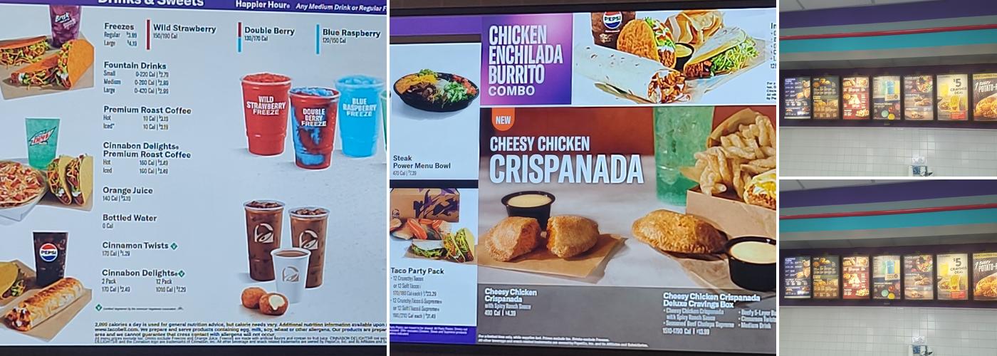 Taco Bell Menu