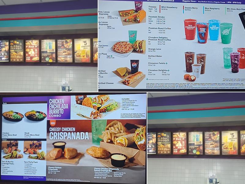 Taco Bell Menu