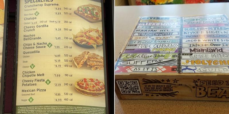Taco Bell Menu
