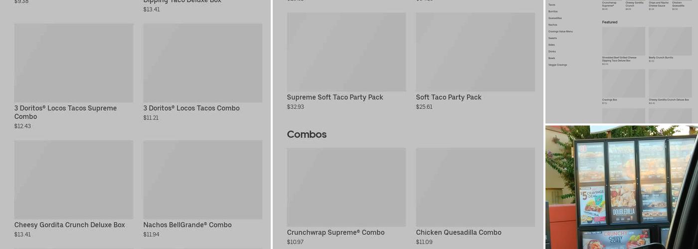 Taco Bell Menu