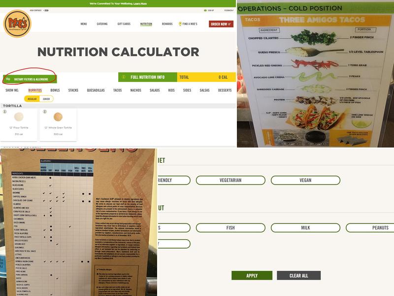 Moe's Southwest Grill Menu