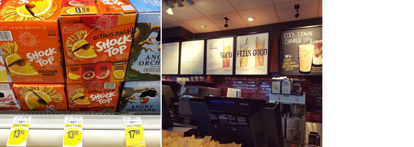 Starbucks Menu