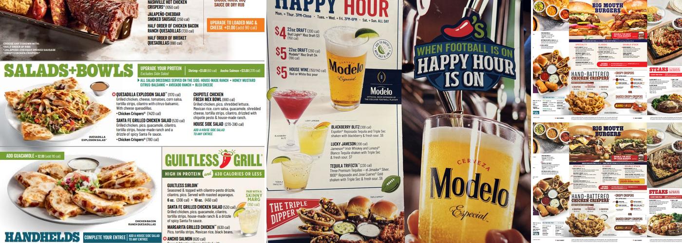 Chili's Grill & Bar Menu