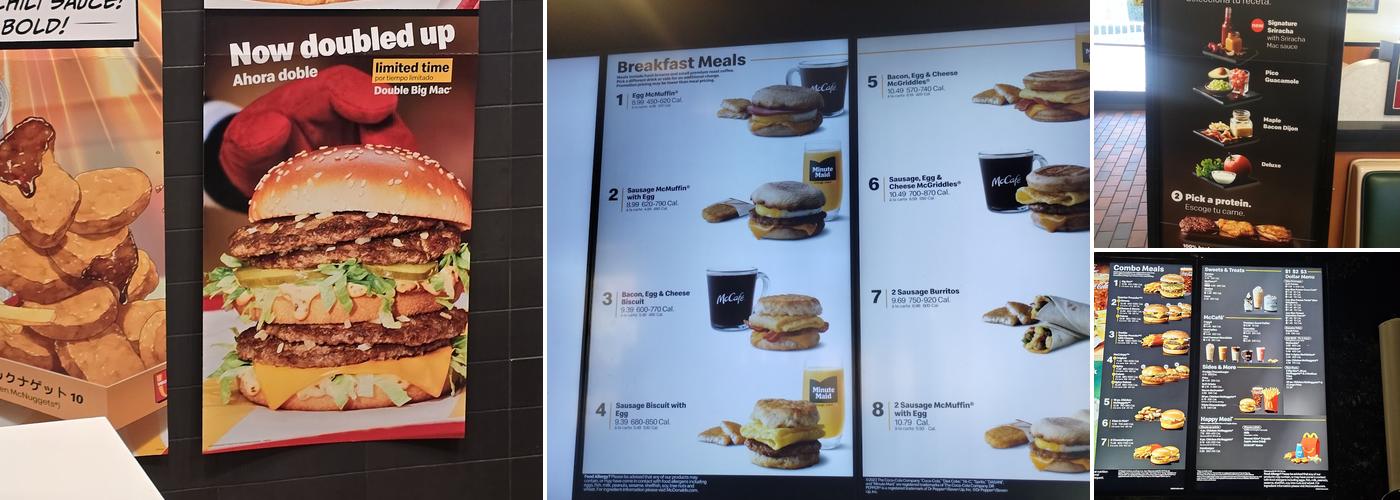 McDonald's Menu