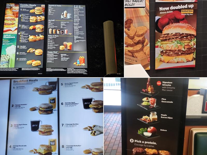 McDonald's Menu