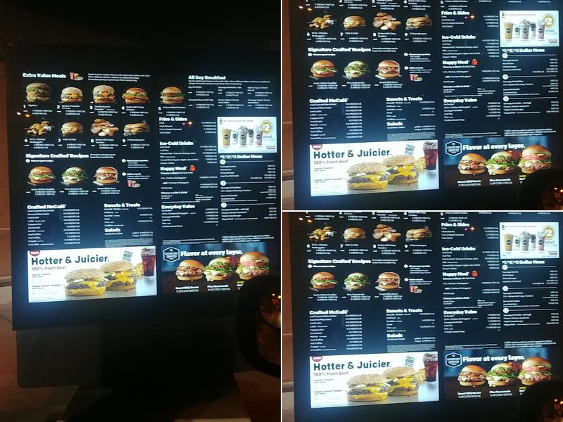 McDonald's Menu