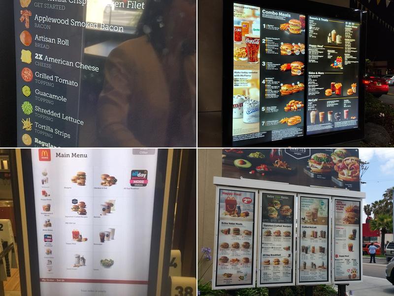 McDonald's Menu