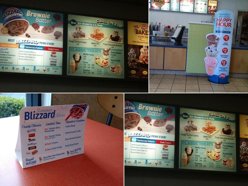 Dairy Queen (Treat Only) Menu