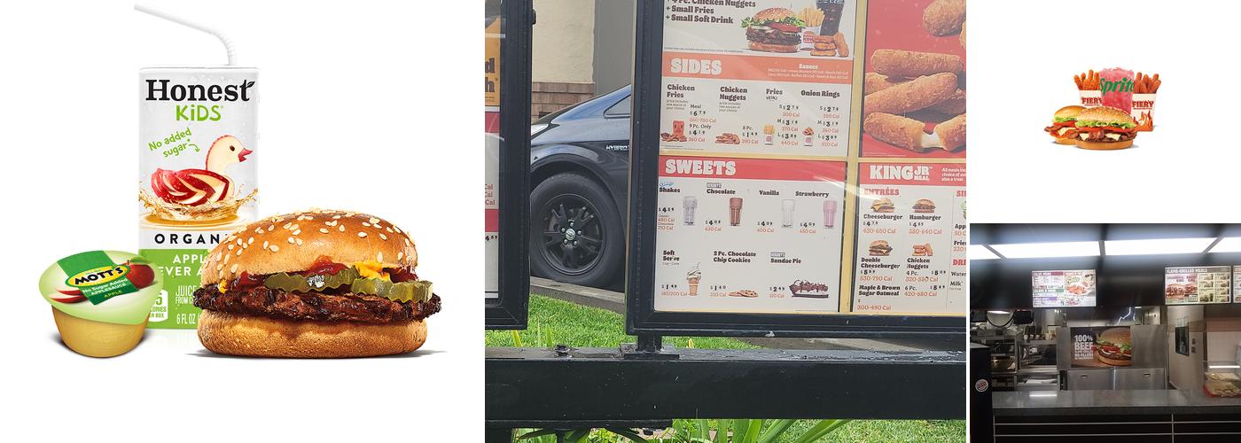 Burger King Menu