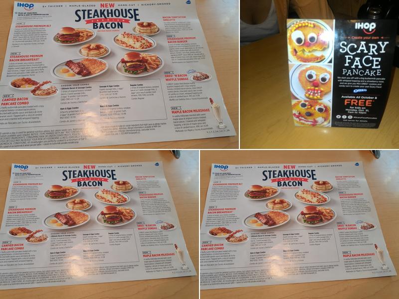 IHOP Menu