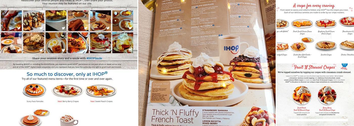 IHOP Menu