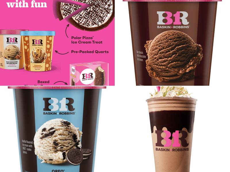 Baskin-Robbins Menu
