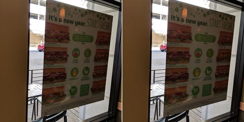 Subway Menu