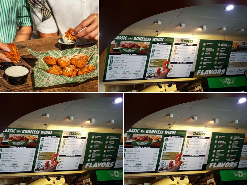 Wingstop Menu