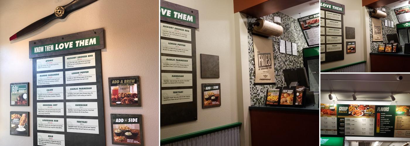 Wingstop Menu