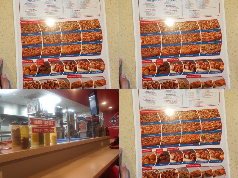 Domino's Pizza Menu