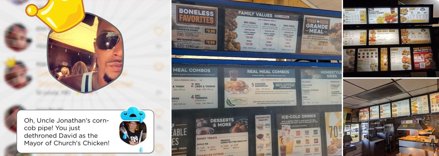Church's Texas Chicken Menu