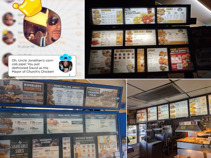 Church's Texas Chicken Menu