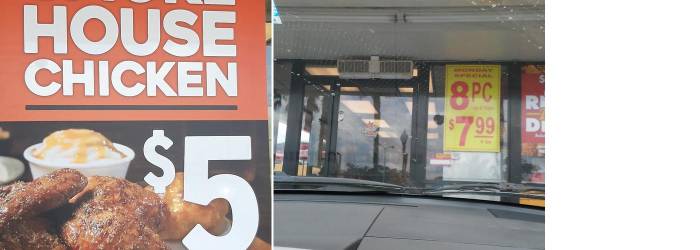 Church's Texas Chicken Menu