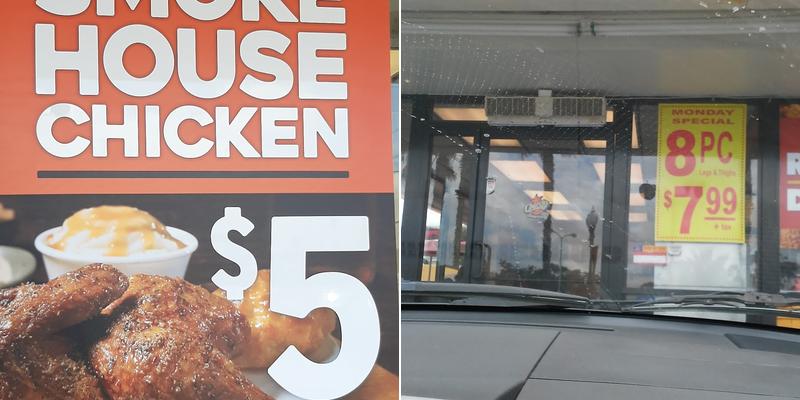 Church's Texas Chicken Menu