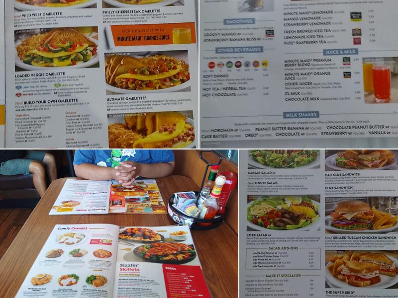 Denny's Menu