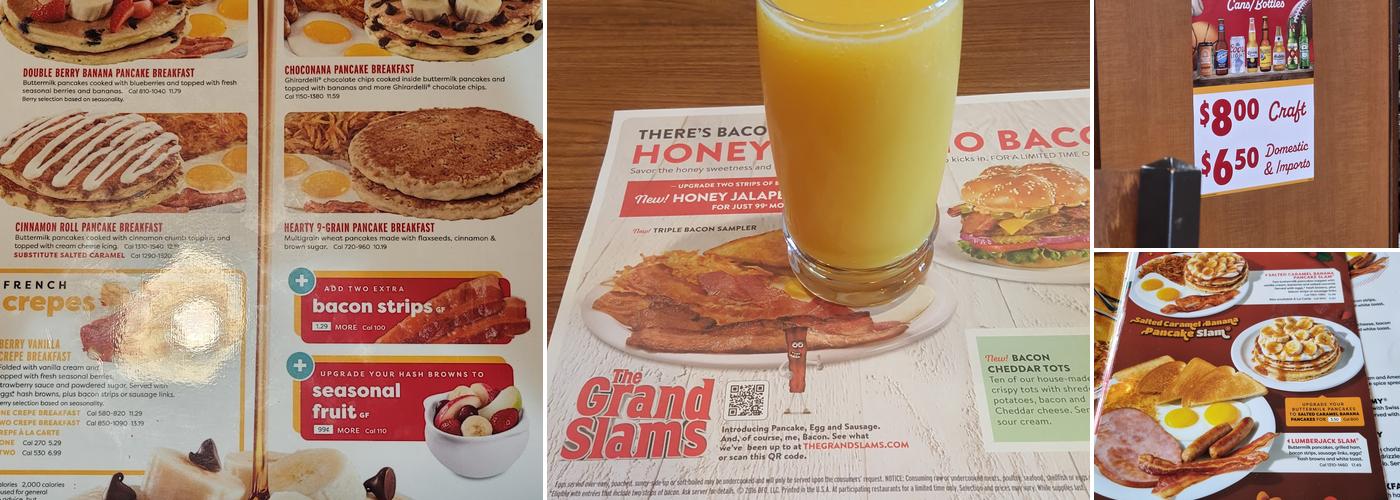 Denny's Menu