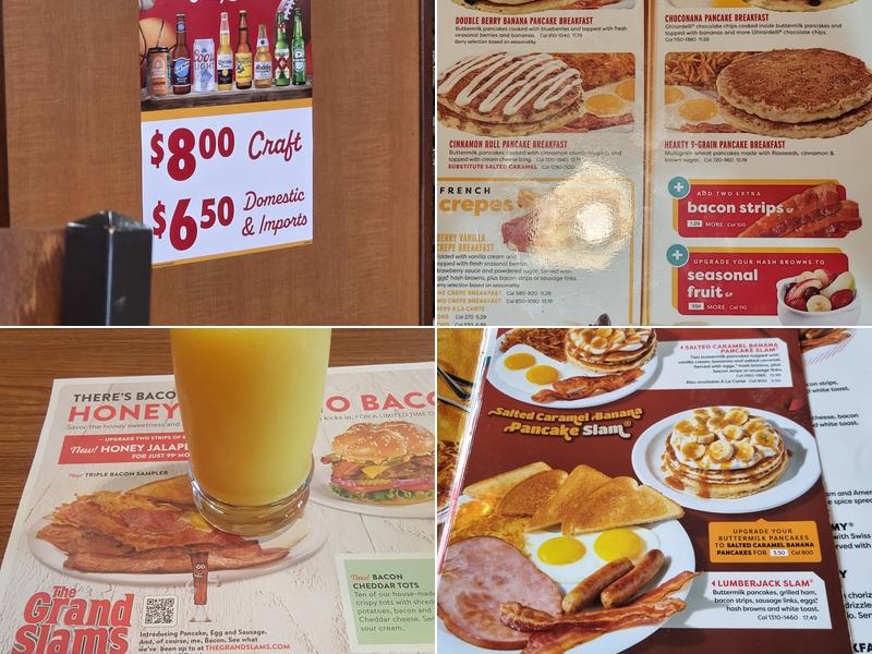 Denny's Menu