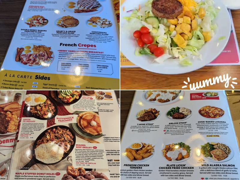Denny's Menu