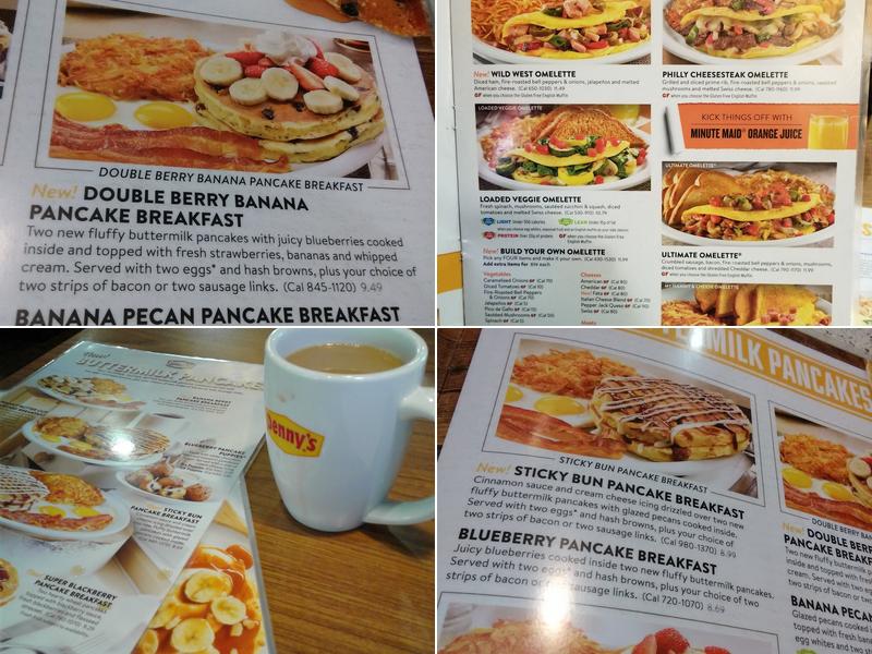 Denny's Menu