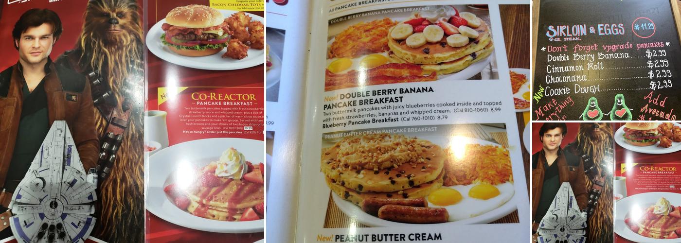 Denny's Menu